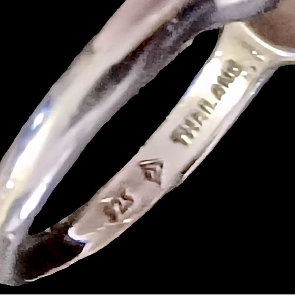 Silpada Vintage Rare Sterling Silver CZ Dome Ring - Picture 6 of 11